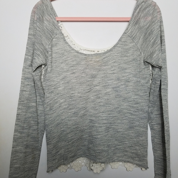 Free People Lace Front Top - Picture 5 of 7